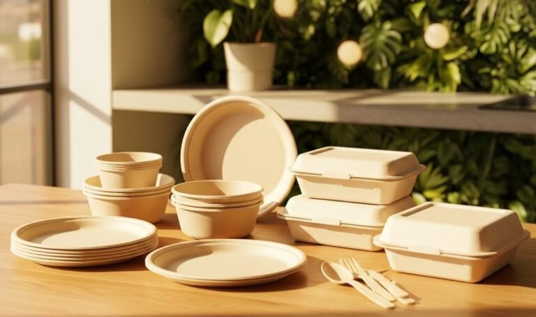 Bagasse Tableware for Cafes: The Ultimate Eco-Friendly Takeaway Solution